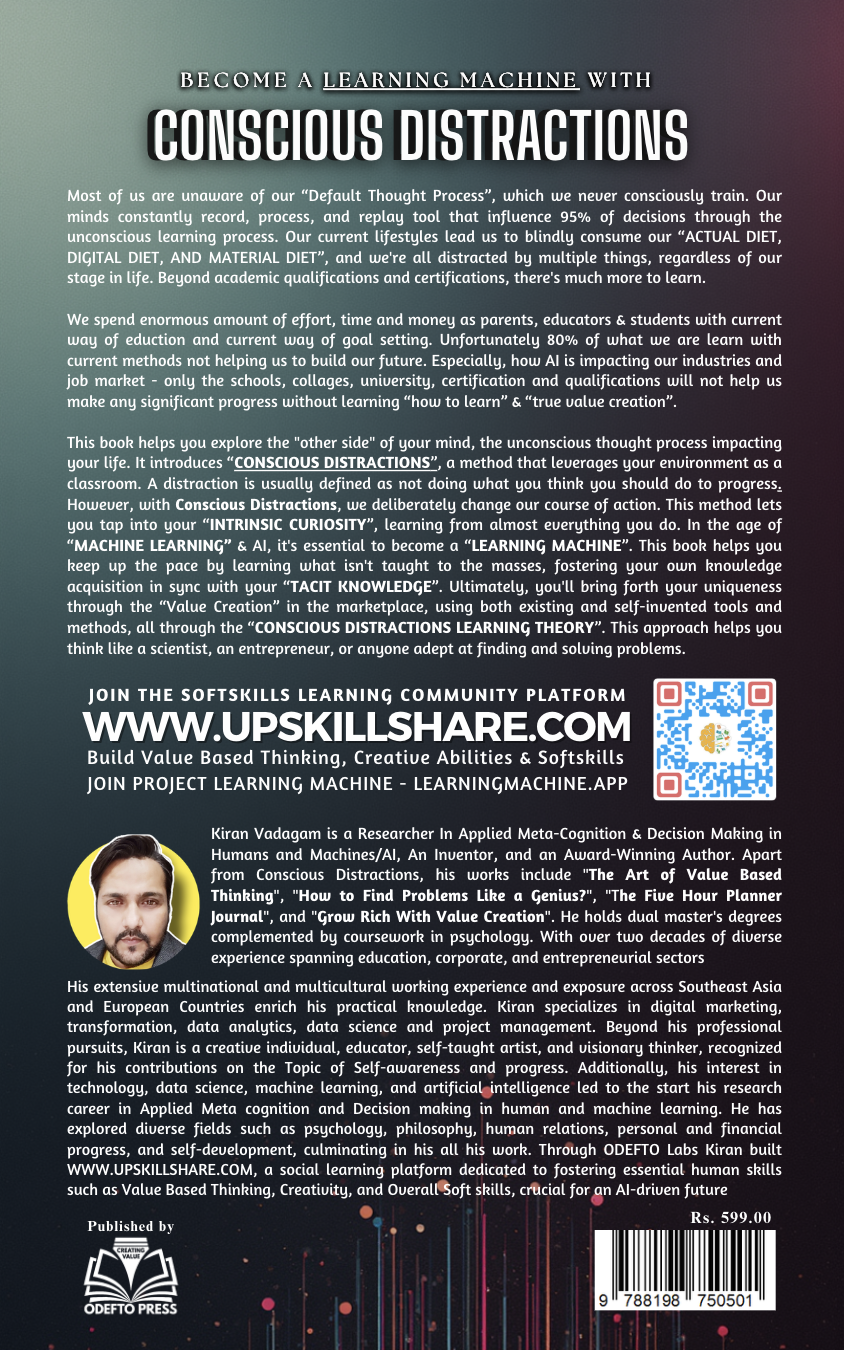 Conscious Distractions (Paper Back book) - Image 3